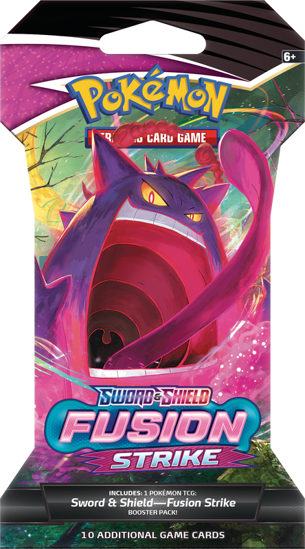 SLEEVED POKEMON SWSH8 FUSION STRIKE PACK | 820650809170