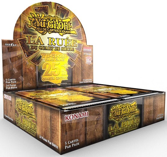 YGO FRENCH QUARTER CENTURY STAMPEDE BOOSTER | 4012927190524