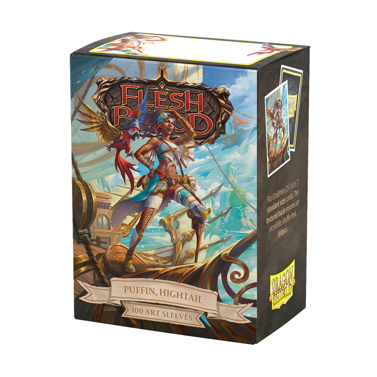 DRAGON SHIELD SLEEVES MATTE FAB PUFFIN HIGHTAIL 100CT | 5706569161491