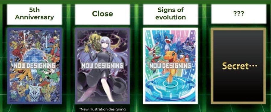DIGIMON SLEEVES 2025 01 12CT ASSORTMENT | 810158831568