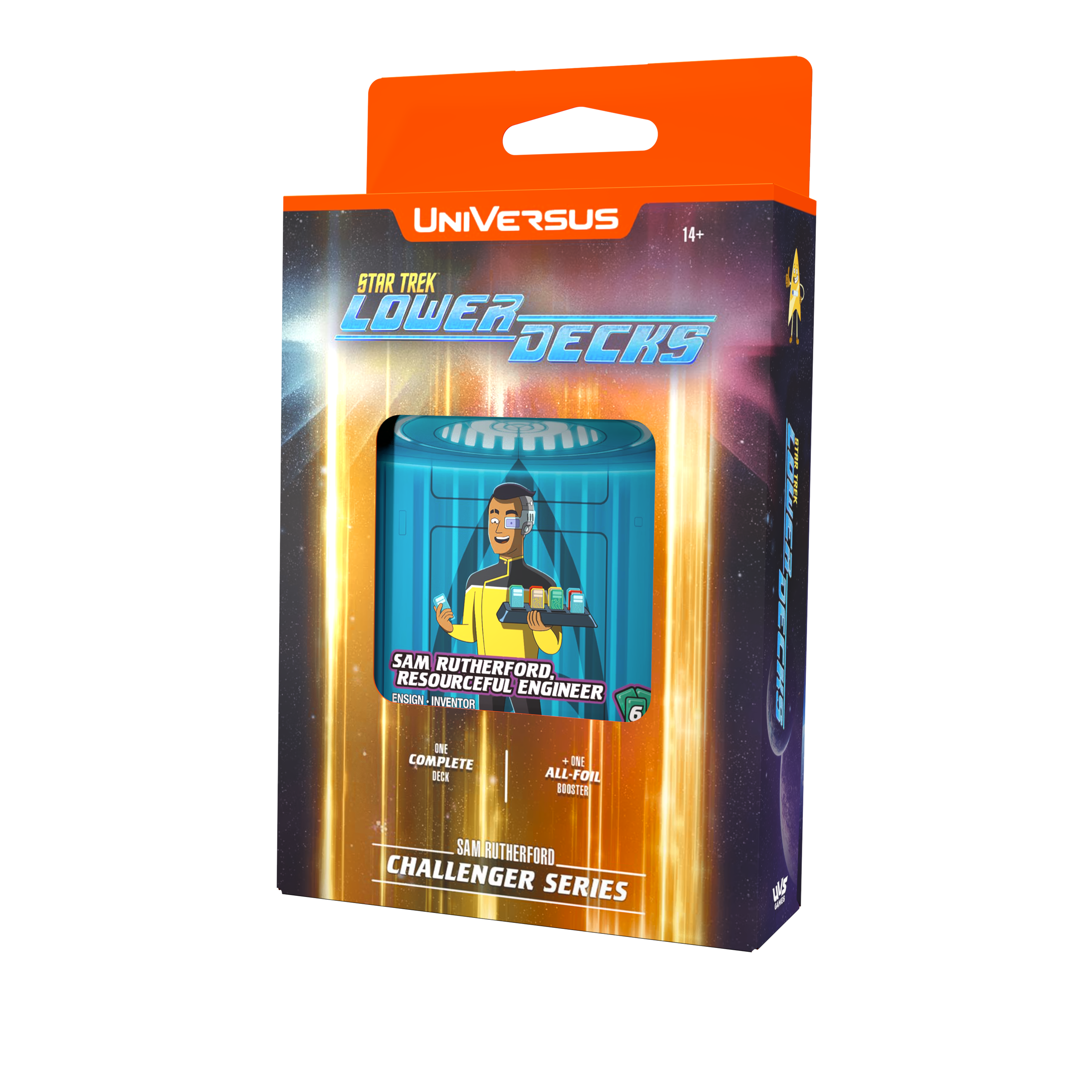UniVersus CCG: Challenger Series Display- Star Trek Lower Decks Display | 810155271343