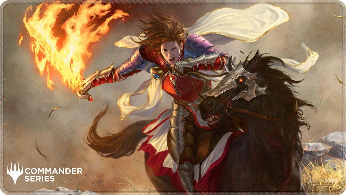 UP PLAYMAT MTG COMMANDER SERIES FAN VOTE 3 SYR GWYN STITCHED | 074427389246