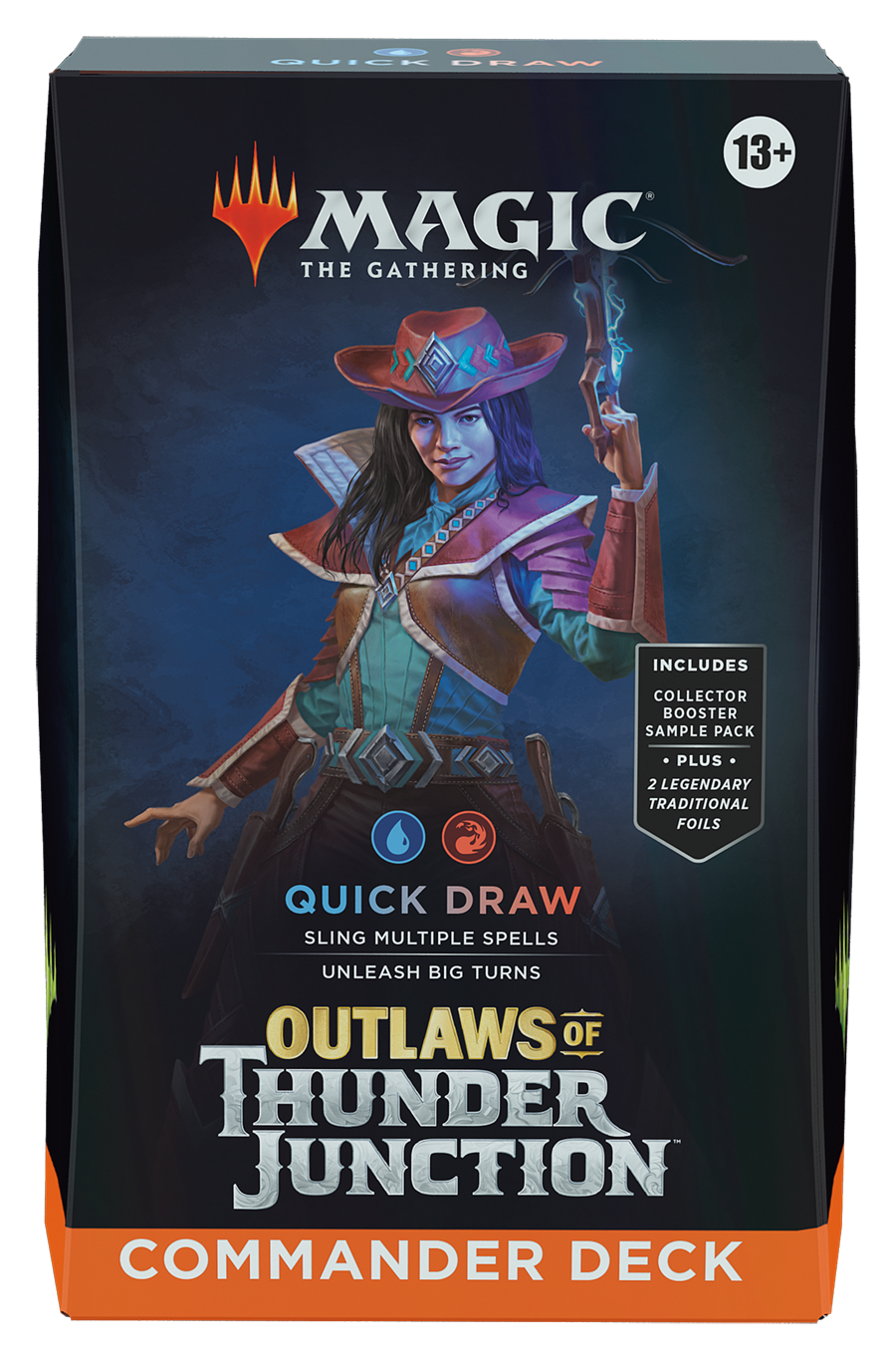 MTG: Outlaws of Thunder Junction Commander Deck Display | 195166252490