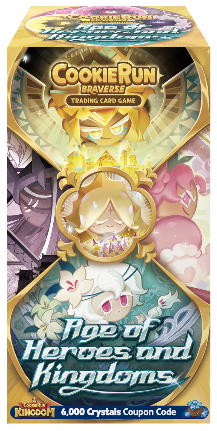 COOKIERUN TCG SET 2 AGE OF HEROES AND KINGDOMS BOOSTER DISPLAY | 8809454056845