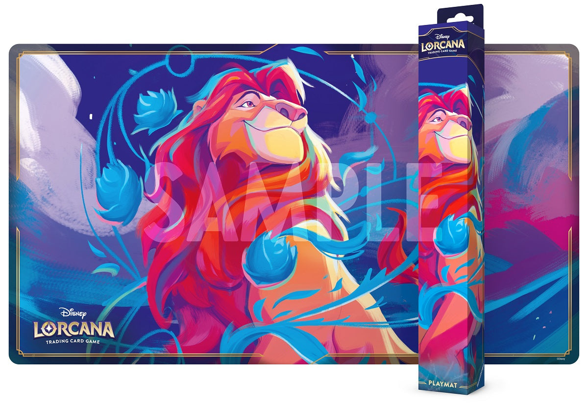 DISNEY LORCANA PLAYMAT SET 9 MAT B MUFASA | 4050368986306