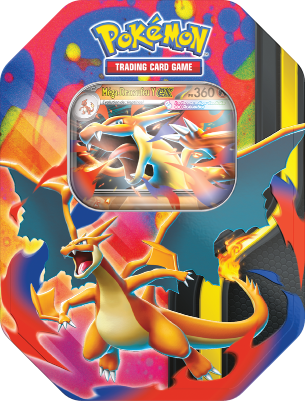 POKEMON FRENCH MEGA CHARIZARD TIN | 196214130807