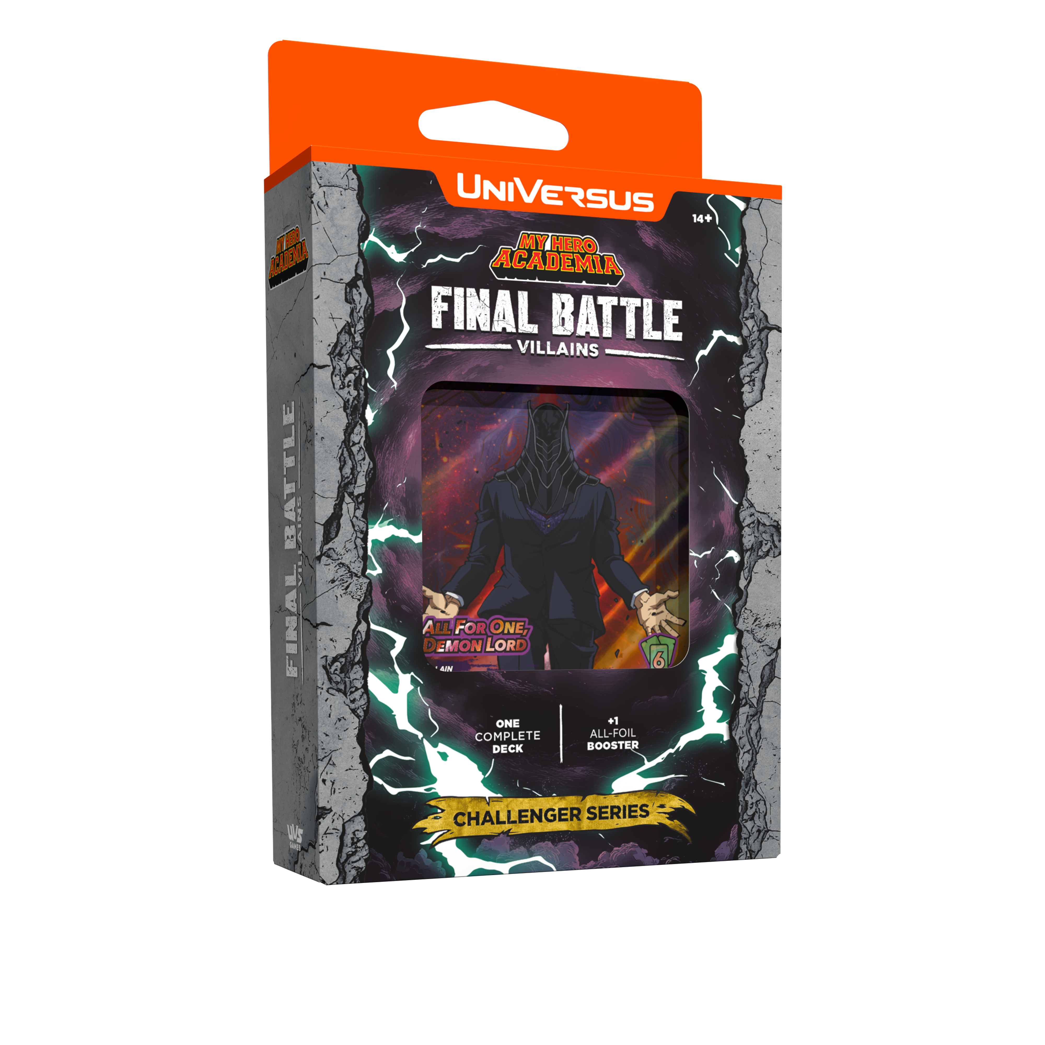 MY HERO ACADEMIA CCG FINAL BATTLE CHALLENGER SERIES 4CT DISPLAY | 810155274627