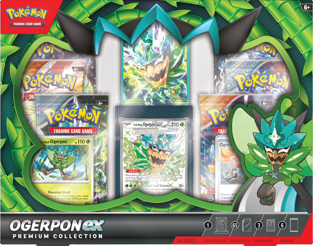 Pokemon - Ogerpon ex Premium Collection Box | 820650413193