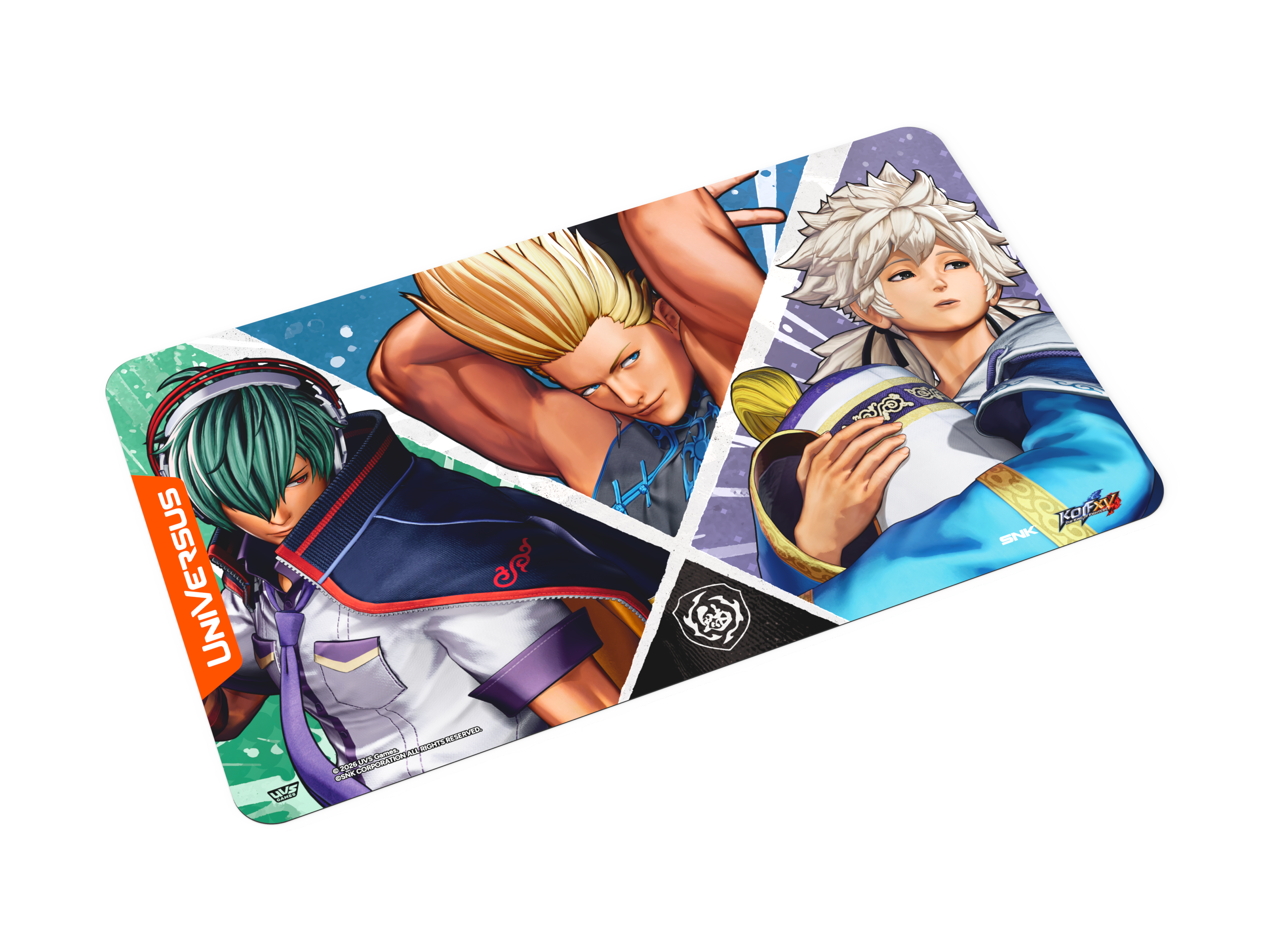 THE KING OF FIGHTERS XV: CHALLENGER SERIES TEAM HERO PLAYMAT | 810155273927