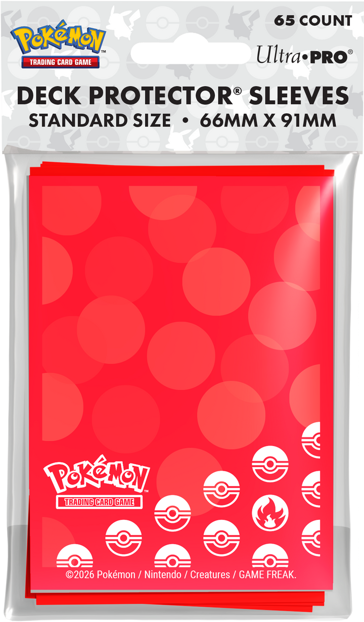 UP D-PRO POKEMON ENERGY FIRE TYPE 65CT | 074427167431