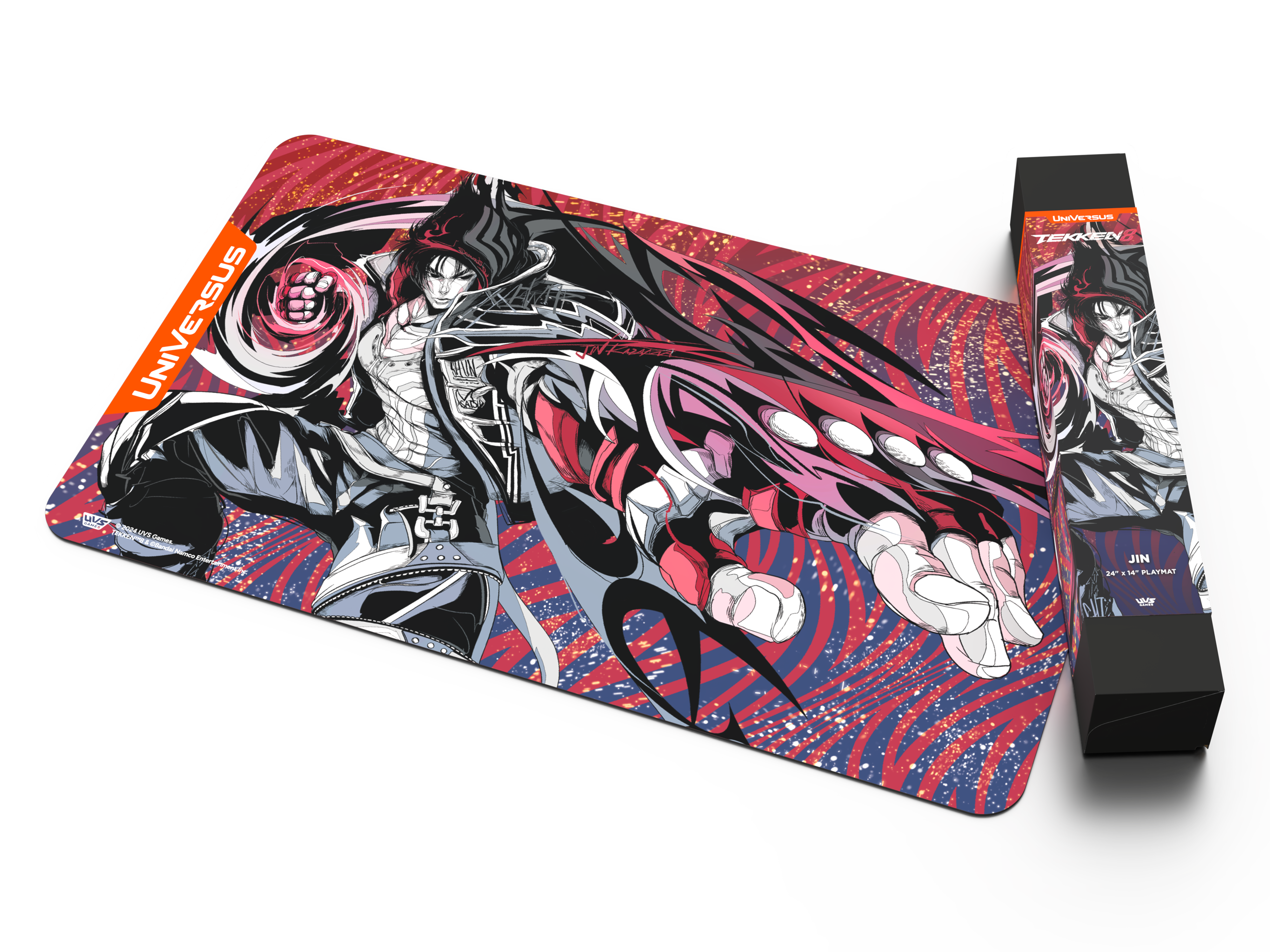 UniVersus CCG: Tekken 8- Jin Playmat | 810155270933