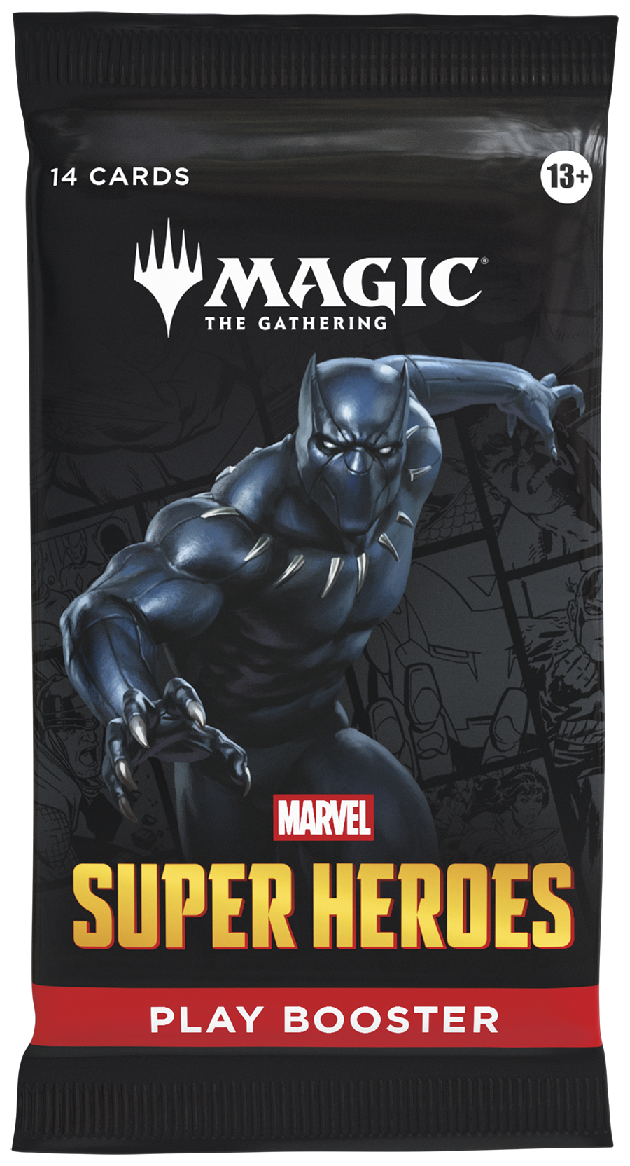 SLEEVED MTG MARVEL SUPER HEROES PLAY BOOSTER | 195166313757