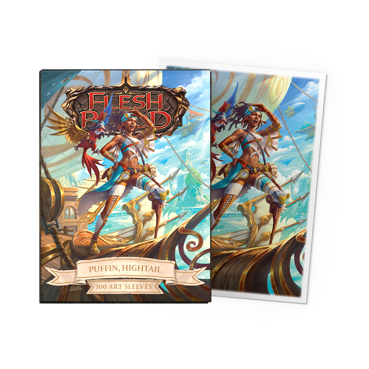 DRAGON SHIELD SLEEVES MATTE FAB PUFFIN HIGHTAIL 100CT | 5706569161491