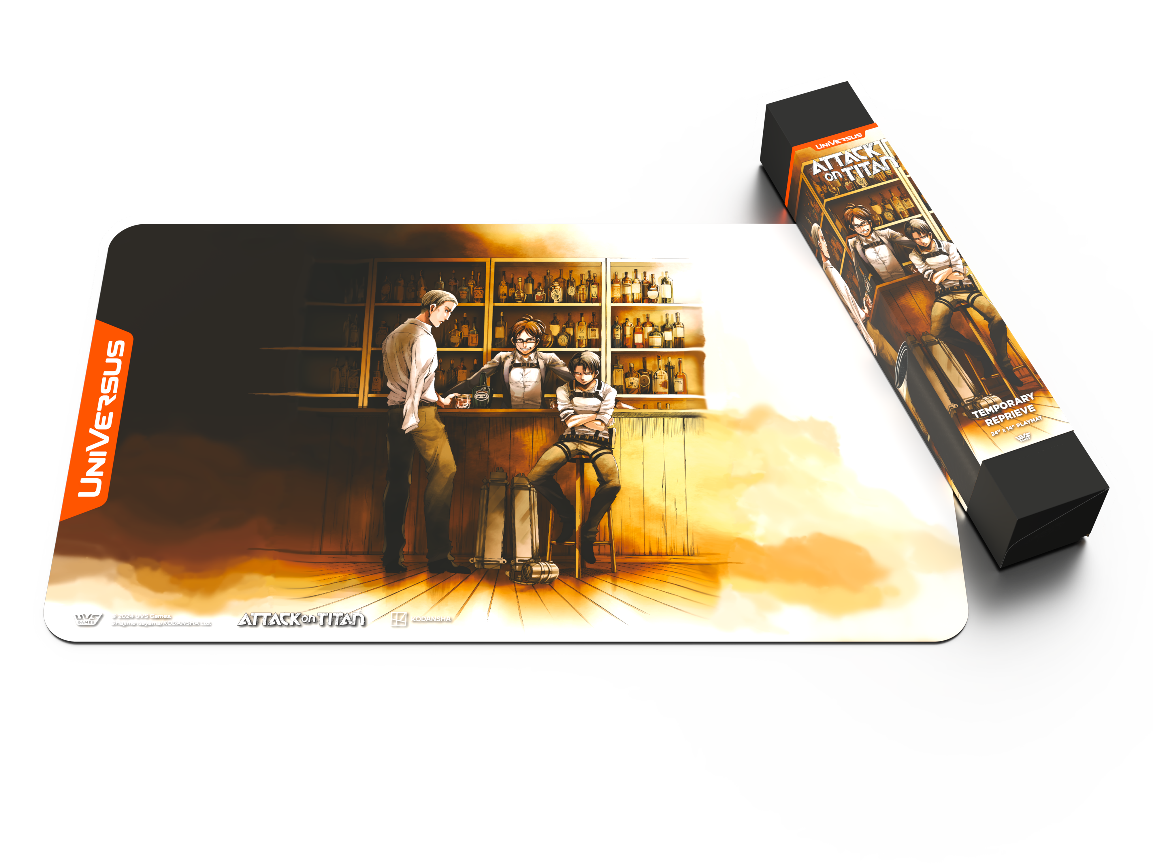 UniVersus CCG: Attack on Titan Origins of Power- Temporary Reprieve Playmat | 810155271503