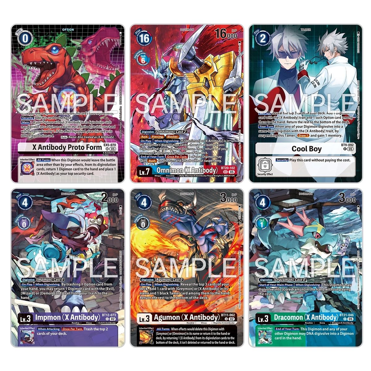 Digimon CG PB26 Tamer’s Selection BOX Ver. X Antibody