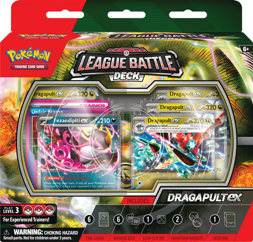 POKEMON DRAGAPULT EX LEAGUE BATTLE DECK | 196214108943