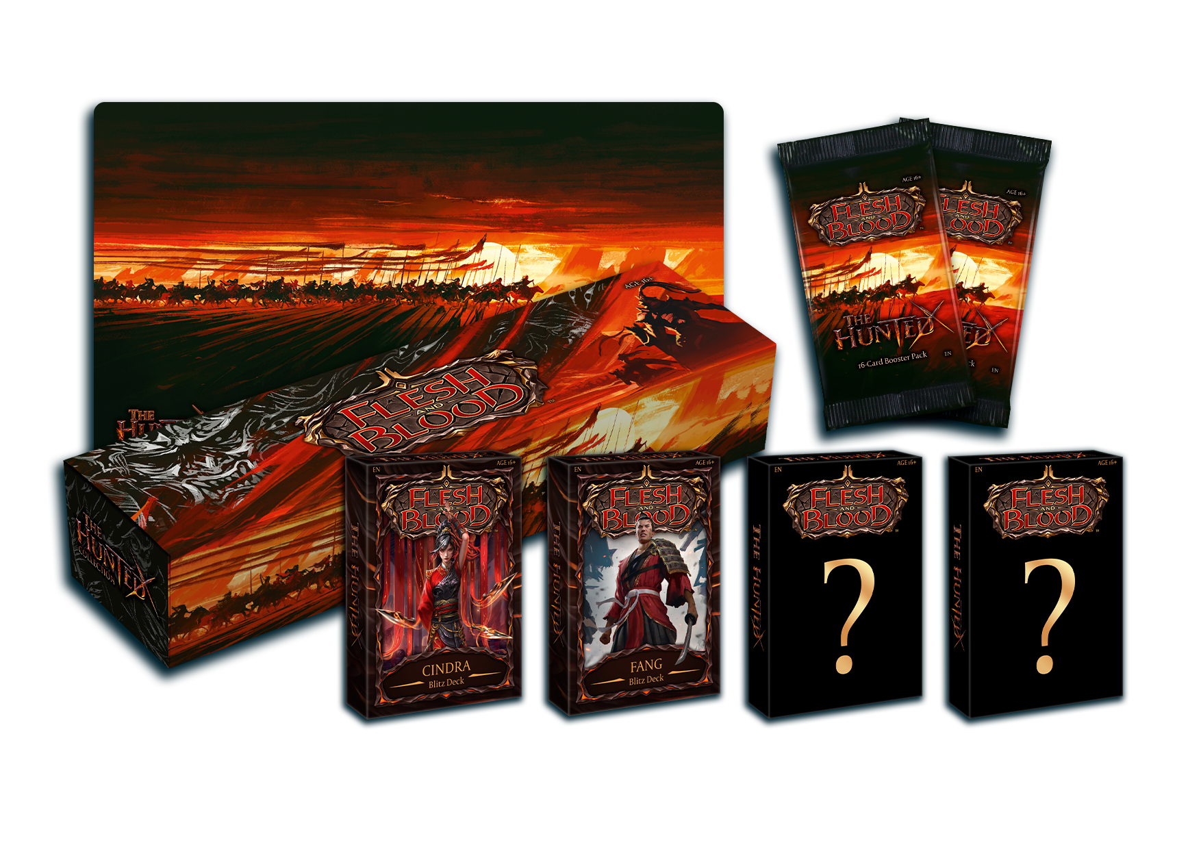 Flesh and Blood TCG: The Hunted Blitz Deck Collection(9421037053264)