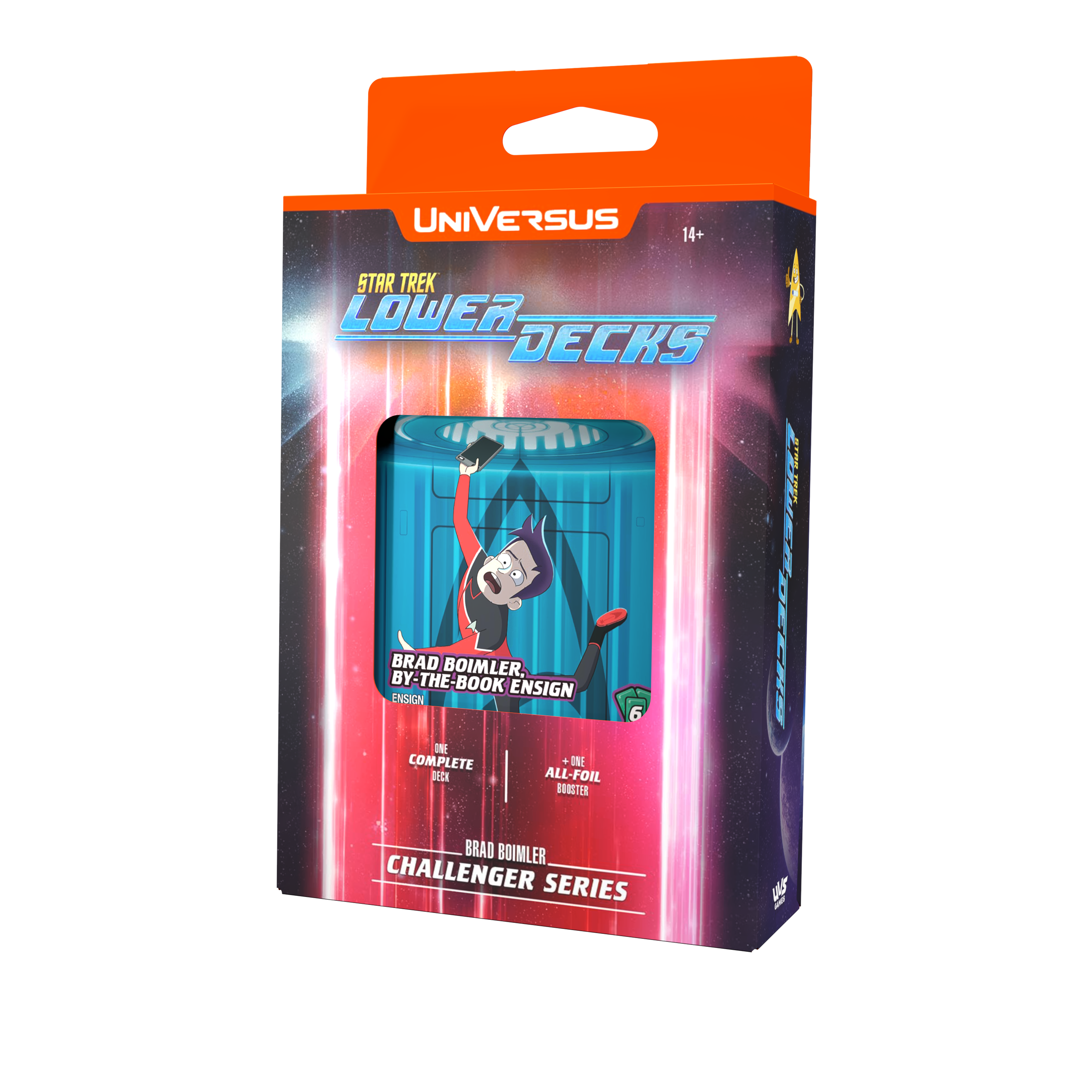 UniVersus CCG: Challenger Series Display- Star Trek Lower Decks Display | 810155271343