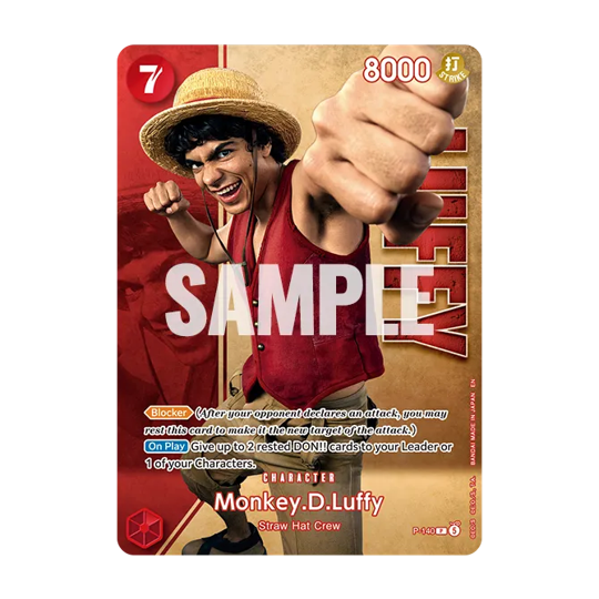 ONE PIECE CG PREMIUM CARD COLLECTION LIVE ACTION EDITION VOL.2 STRAW HAT CREW | 810199502205