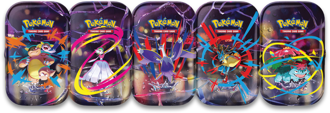 POKEMON MEGA HEROES MINI TIN 10CT DISPLAY | 196214132221