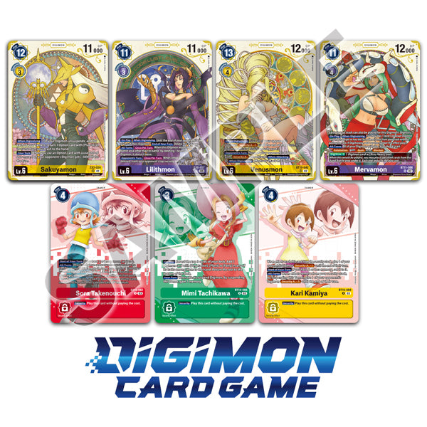 DIGIMON CG PREMIUM HEROINES SET | 4570118259301