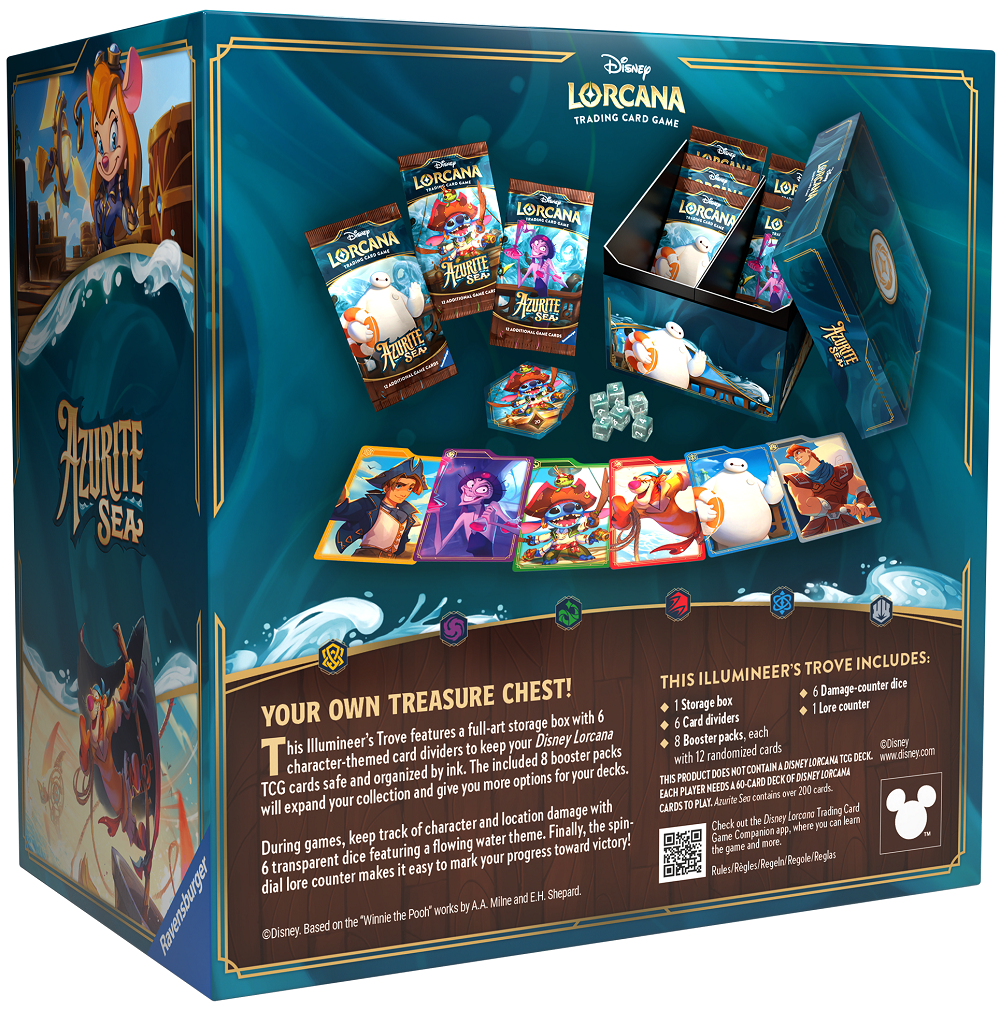 Disney Lorcana: Azurite Sea Illumineer's Trove | 4050368984326