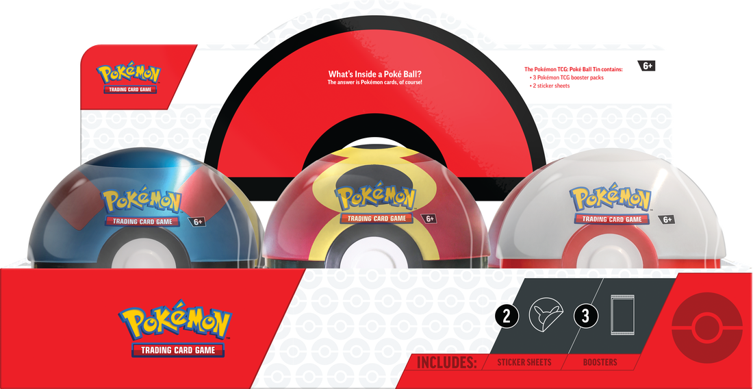 POKEMON POKE BALL TIN Q4 2025 | 196214130456