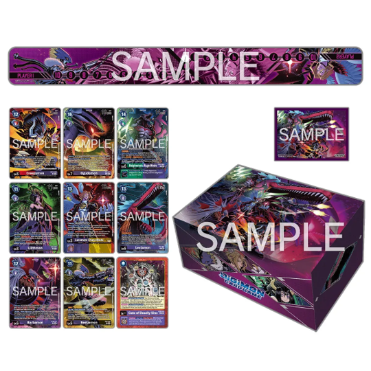 DIGIMON CG PB28 PREMIUM BATTLE SET VER. SEVEN GREAT DEMON LORDS