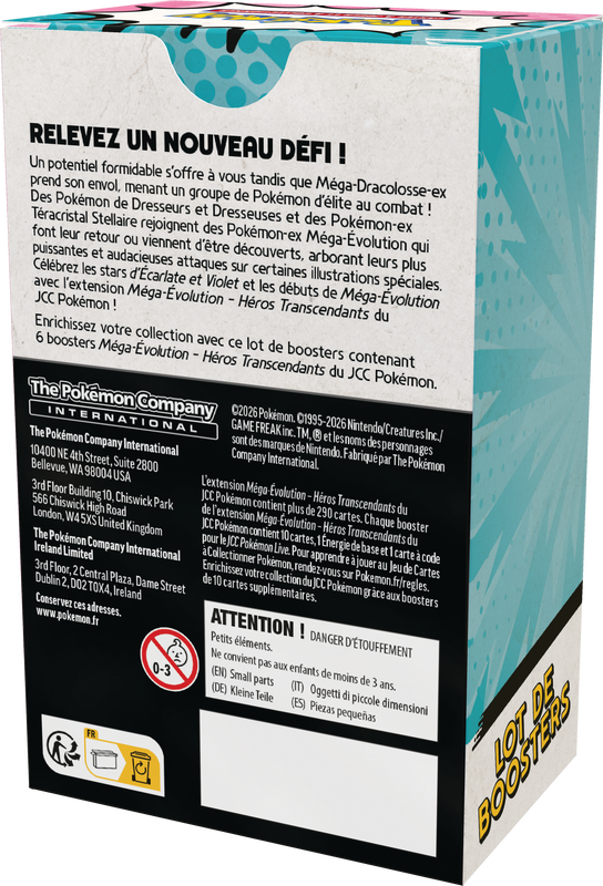 POKEMON FRENCH ME2.5 ASCENDED HEROES BOOSTER BUNDLE | 196214131637