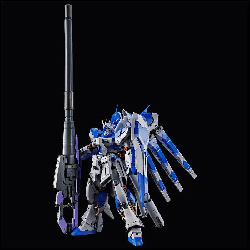 P-Bandai RG 1/144 Hyper Mega Bazooka Launcher for Hi-Nu Gundam & Fin Funnel Display Set (MS body not included)