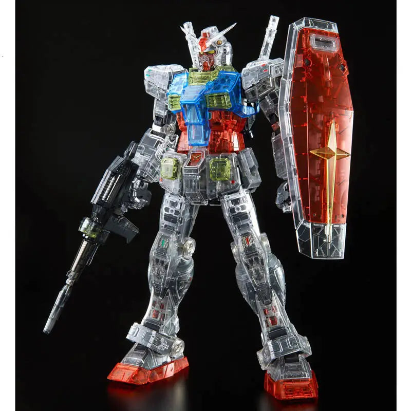 P-Bandai PG Unleashed 1/60 Clear Color Body for RX-78-2 Gundam (MS body not included)