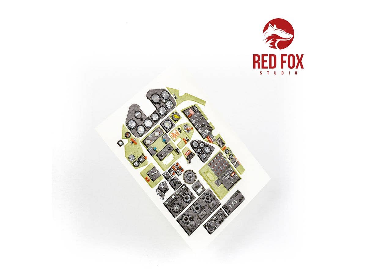 Red Fox Studio 1/24 Grumman F6F-5 Hellcat (for Airfix kit) | 5999571353019