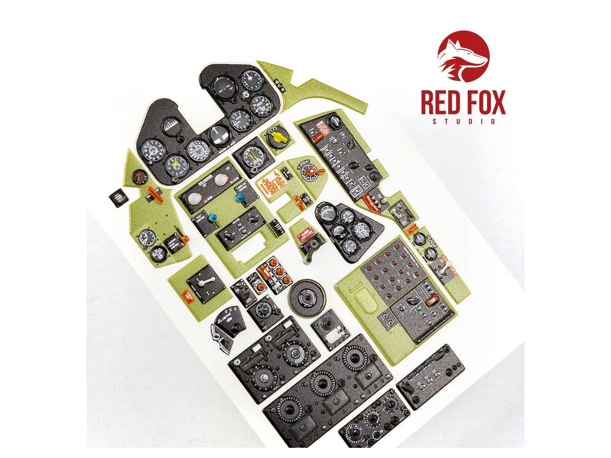 Red Fox Studio 1/24 Grumman F6F-5 Hellcat (for Airfix kit) | 5999571353019