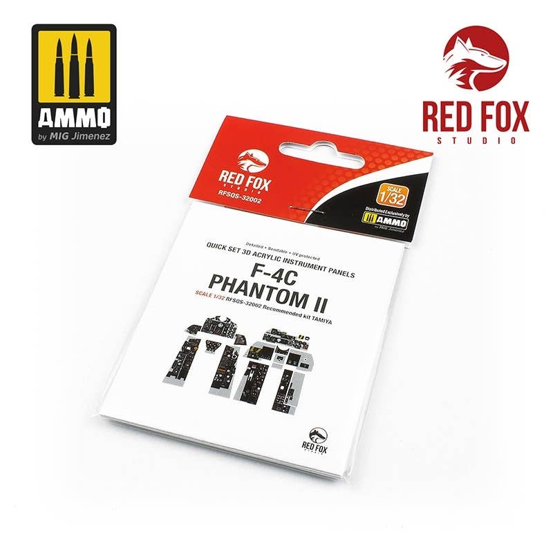 Red Fox Studio 1/32 F-4C Phantom II (for Tamiya kit) | 5999571350001