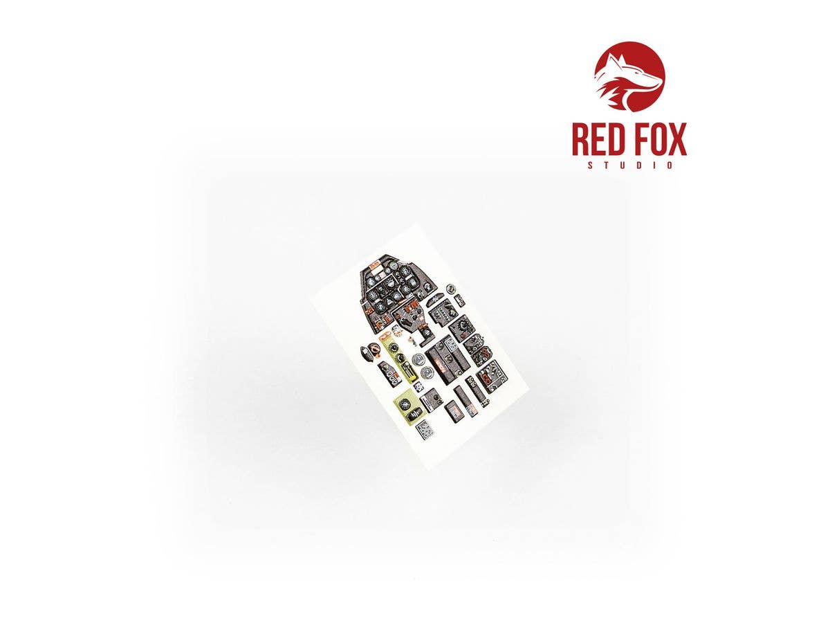 Red Fox Studio 1/48 P-51D Mustang (for Tamiya kit) | 5999571351794