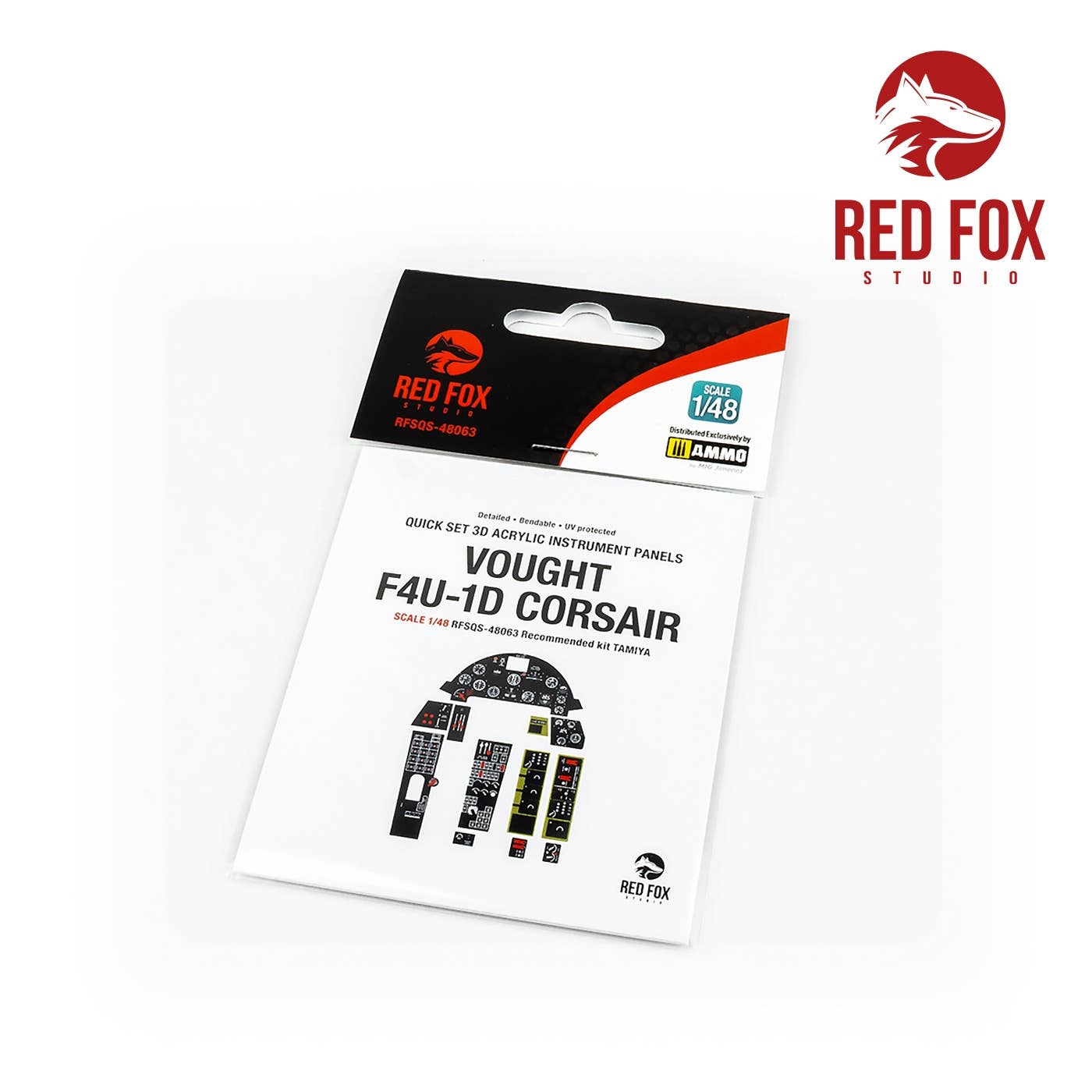 Red Fox Studio 1/48 Vought F4U-1D Corsair (for Tamiya kit) | 5999571352128