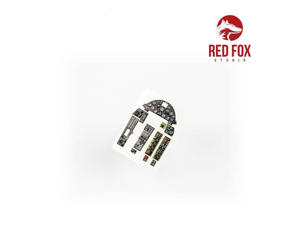Red Fox Studio 1/48 Vought F4U-1D Corsair (for Tamiya kit) | 5999571352128
