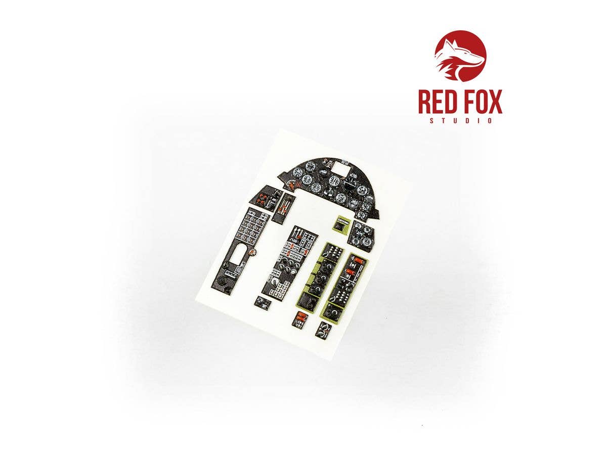 Red Fox Studio 1/48 Vought F4U-1D Corsair (for Tamiya kit) | 5999571352128