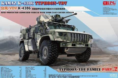 RPG 1/35 Russian Typhoon VDV K-4386 with 30mm 2A42 Autocannon | 6971889310143