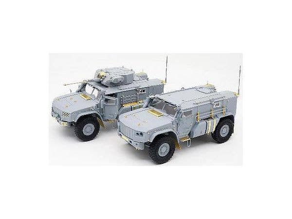 RPG 1/35 Russian Typhoon VDV K-4386 Armoured Vehicle - 30mm 2A42 Autocannon Type & Mine-Protected Early Type (1+1 Super Value Edition) | 6971889310136