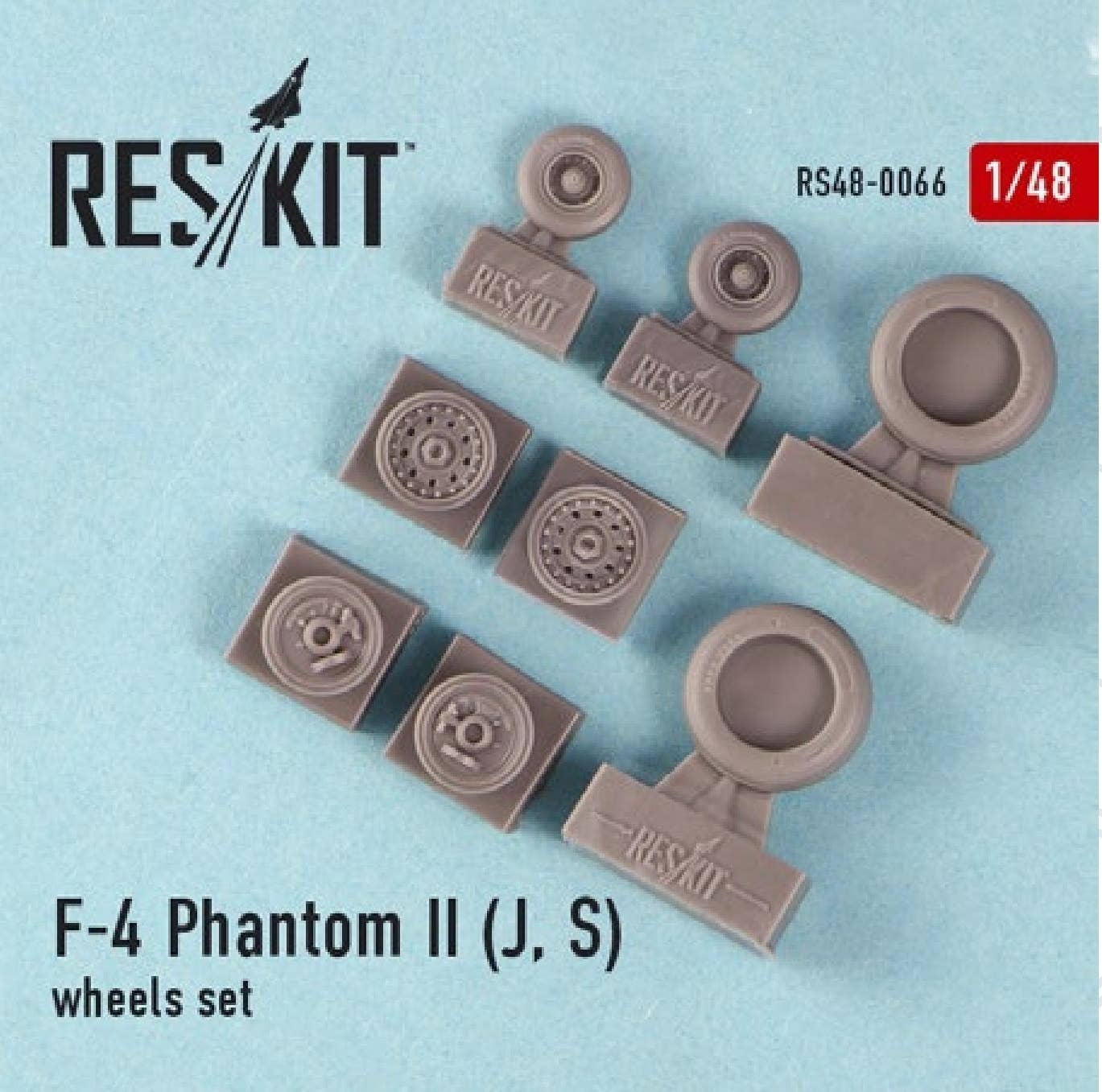 Res/Kit F-4 Phantom II (J, S) wheels set | 4824594100665