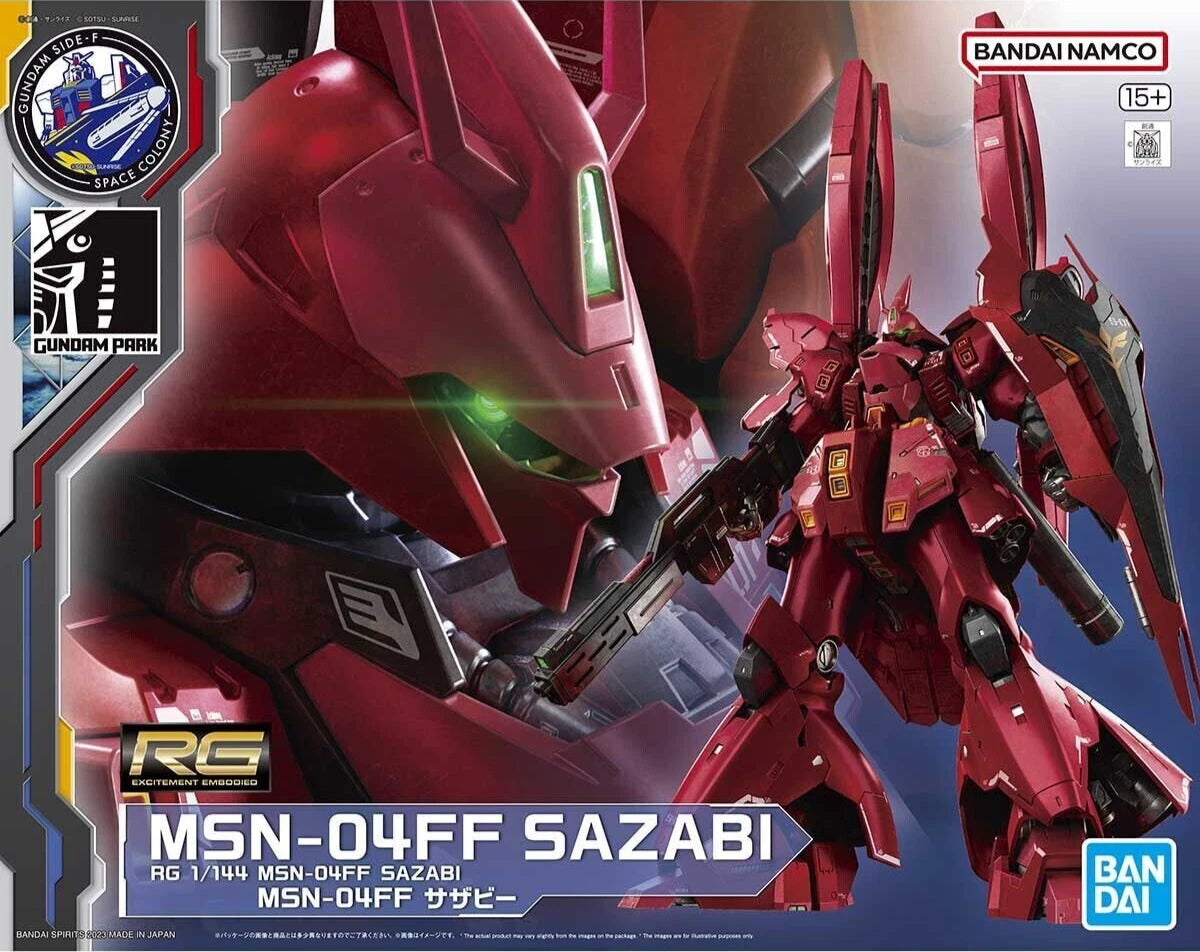 Gundam RG 1/144 MSN-04FF SAZABI | 4573102653864