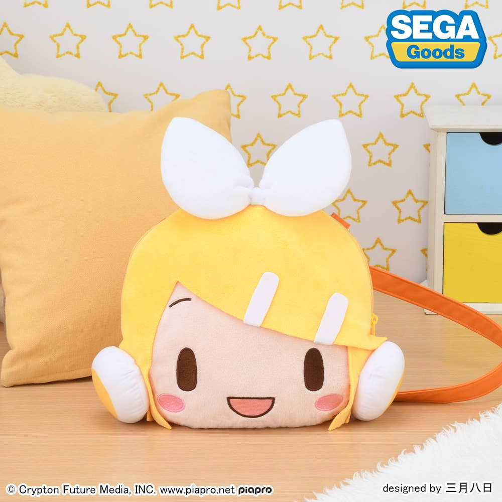 SEGA fuwa petit Kagamine Rin Face Shoulder Bag (M) | 4582733453828