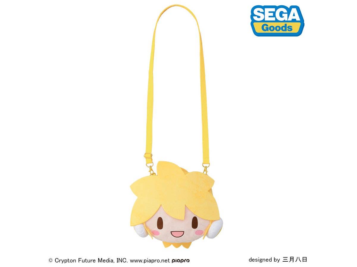SEGA fuwa petit Kagamine Len Face Shoulder Bag (M) | 4582733453835
