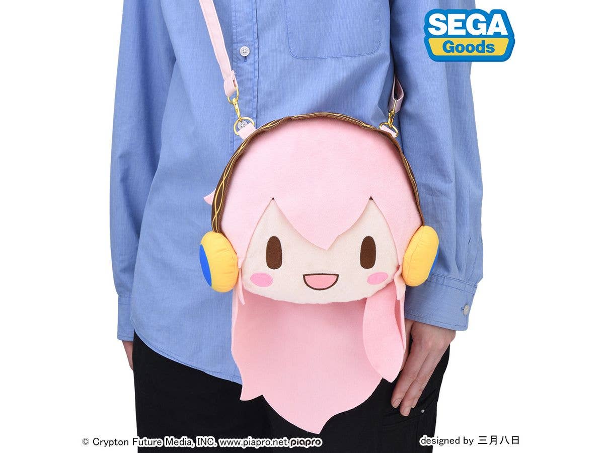 SEGA fuwa petit Megurine Luka Face Shoulder Bag (M) | 4582733453842