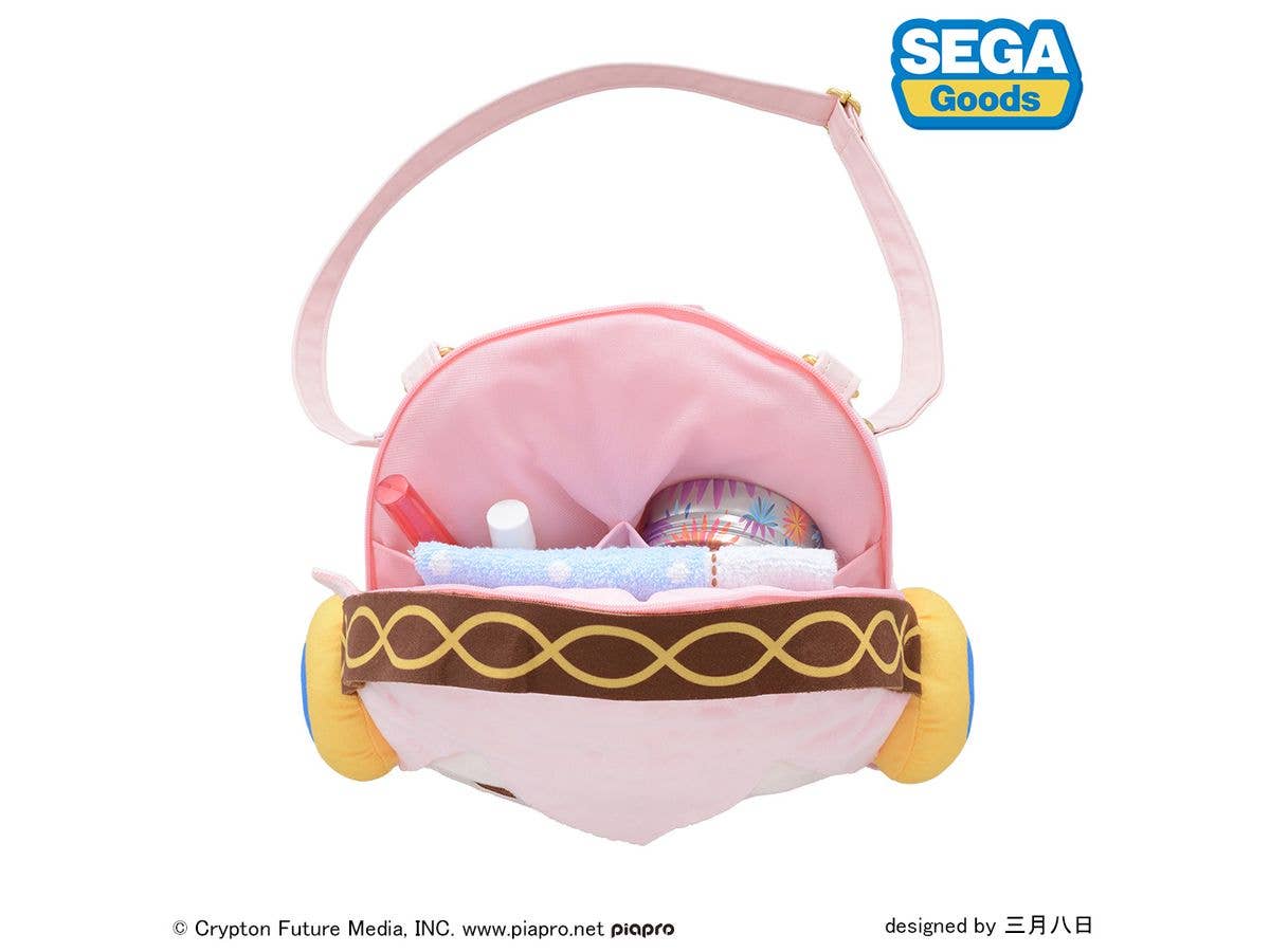 SEGA fuwa petit Megurine Luka Face Shoulder Bag (M) | 4582733453842