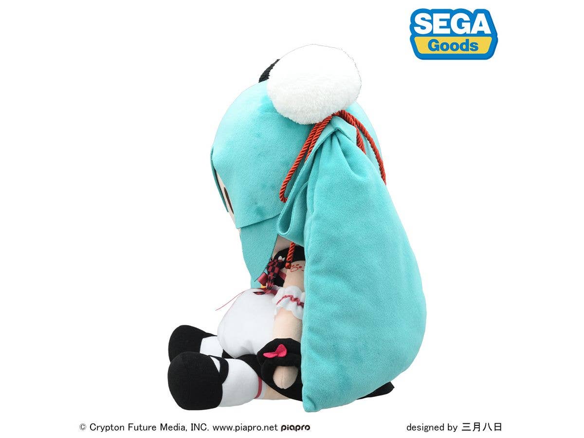 SEGA fuwa petit Hatsune Miku Panda Bun Plush (LL) | 4582733459479