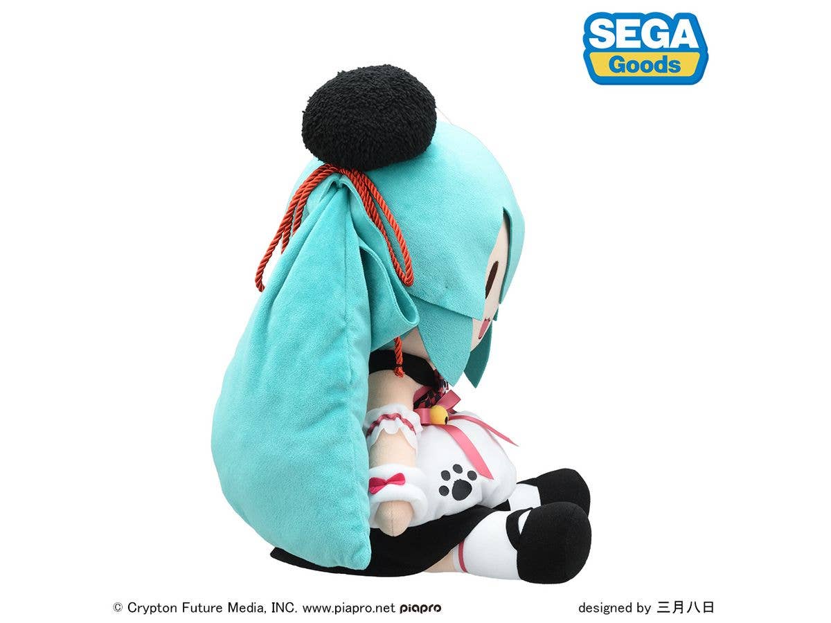 SEGA fuwa petit Hatsune Miku Panda Bun Plush (LL) | 4582733459479