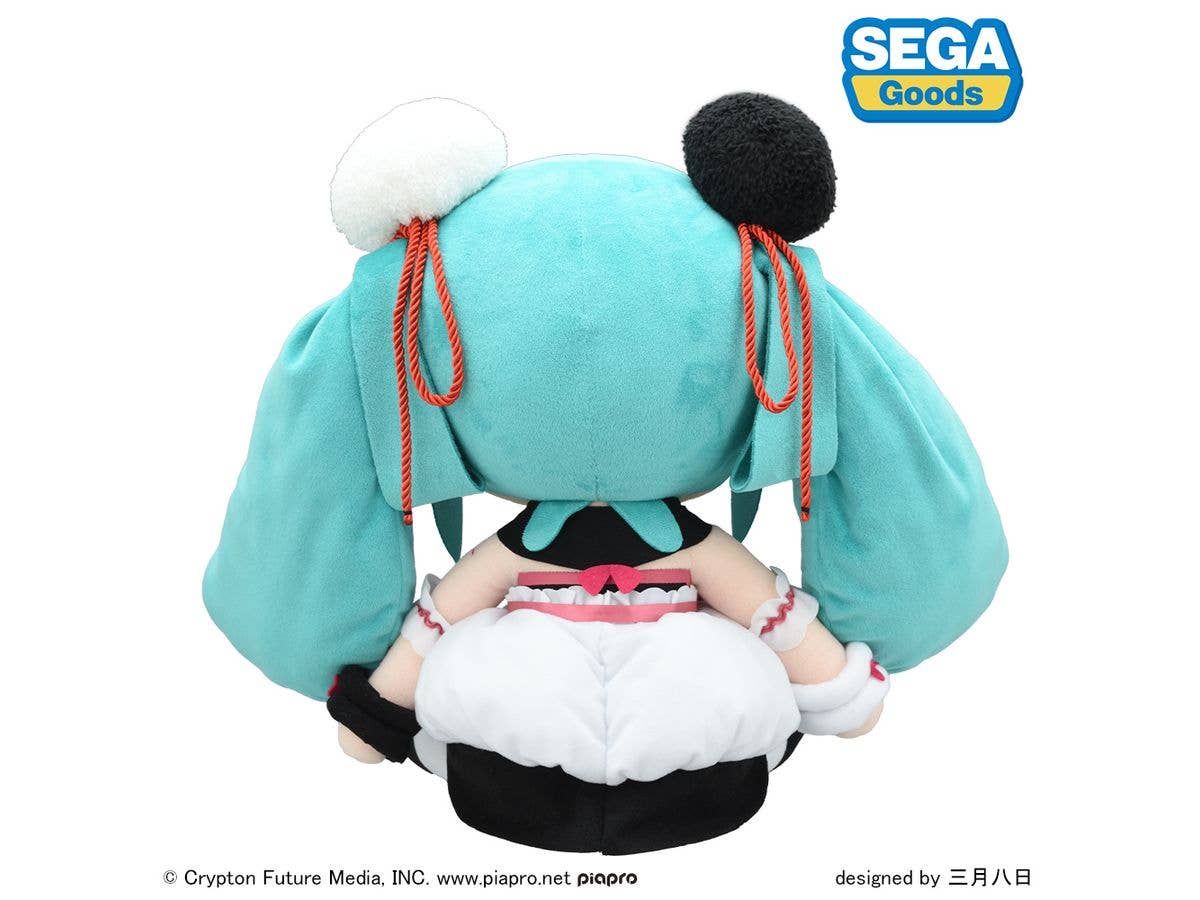 SEGA fuwa petit Hatsune Miku Panda Bun Plush (LL) | 4582733459479