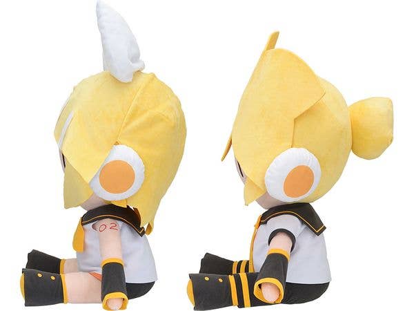 Character Vocal Series 02: Kagamine Rin/Len Series Hatsune Miku Rin Kagamine Fuwapuchi Dodeka Jumbo Plush | 4580779516125